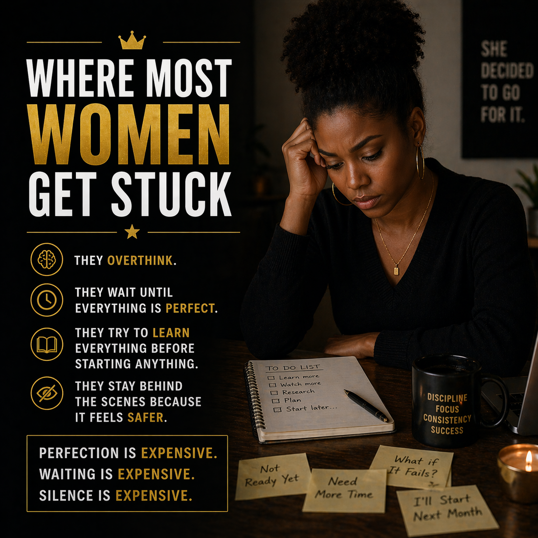 Where Most Women Get Stuck