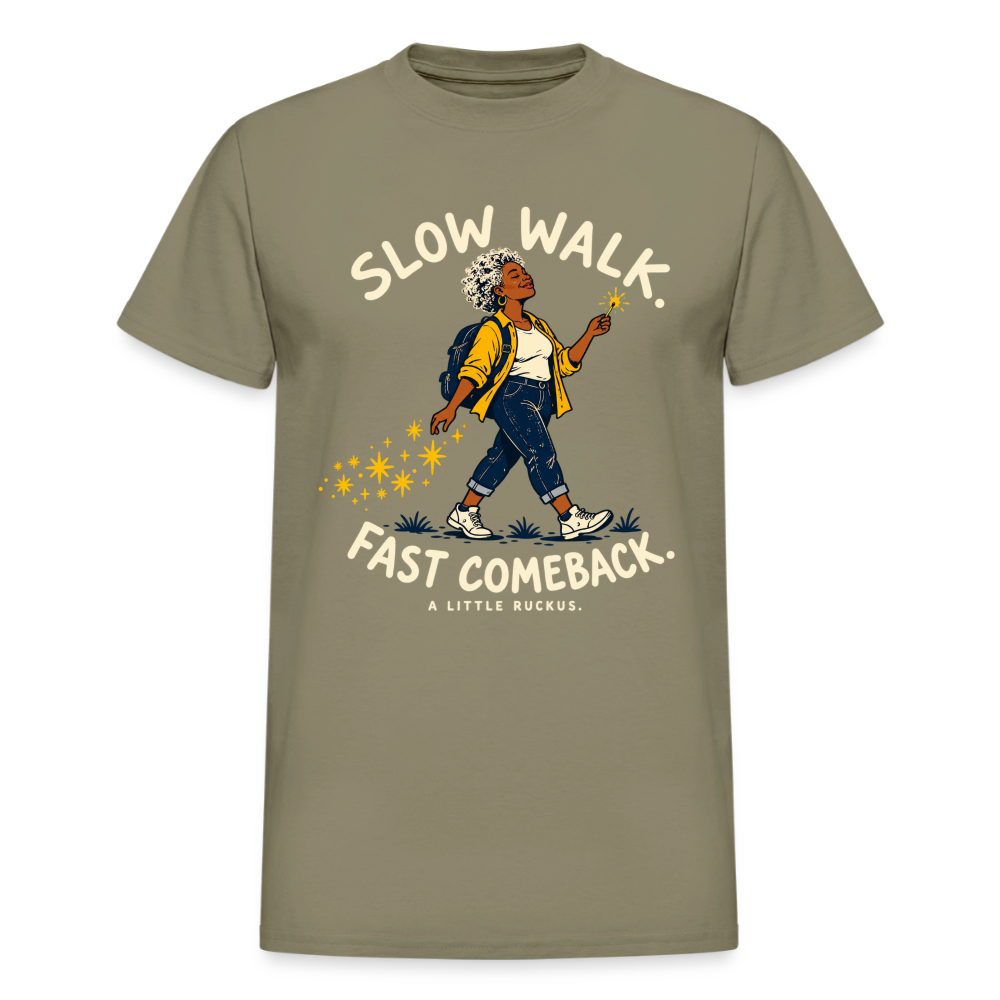 SLOW WALK FAST COMEBACK - prairie dust