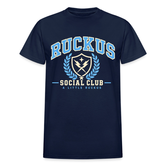 RUCKUS SOCIAL CLUB. - navy